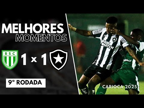 BOAVISTA 1 X 1 BOTAFOGO | MELHORES MOMENTOS | 10ª RODADA | CAMPEONATO CARIOCA 2025