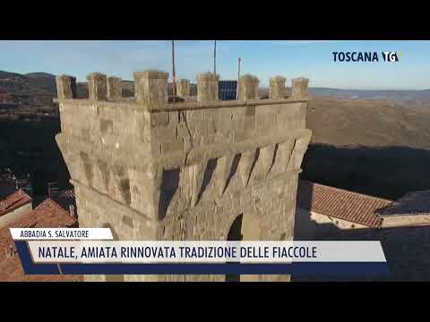 2022-12-23 ABBADIA S. SALVATORE - NATALE, AMIATA RINNOVATA TRADIZIONE DELLE FIACCOLE