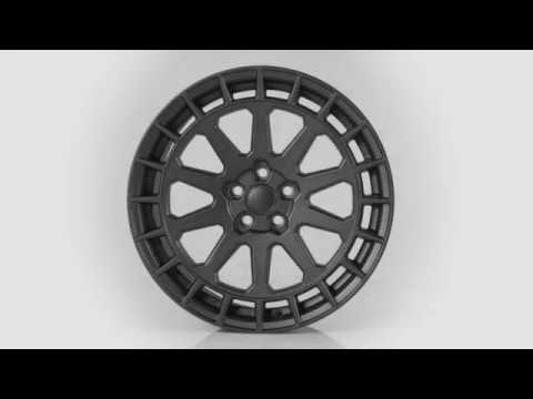 BLACK RHINO BOXER Gunblack Wheel 1670BXR155114M76