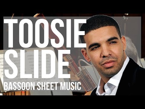 Bassoon Sheet Music: How to play Toosie Slide by Drake