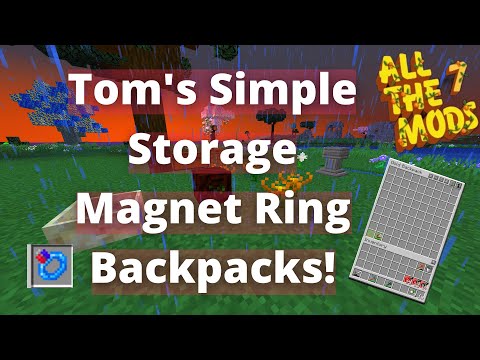 ATM7 Episode 2 - Early Game Storage, Botania & Backpacks!| Beginner Tutorial Guide To Modded