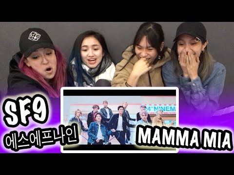 [KPOP REACTION] SF9 에스에프나인 -- MAMMA MIA