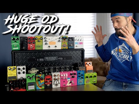 Best OD for a Dual Rectifier - Huge Overdrive & Boost Pedal Shootout on a Rev G!