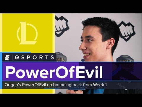 Origen's PowerOfEvil on bouncing back from Week 1, NA mid laners, the potential of Jhin
