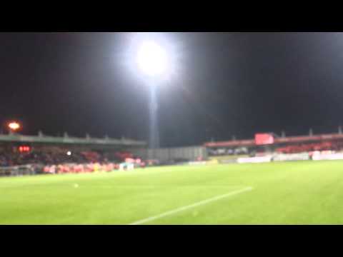6-12-2014 Excelsior - Feyenoord: Sfeeractie
