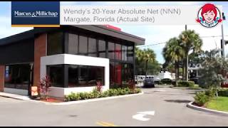 preview picture of video 'Wendys 20-Year Absolute Net Lease Margate Florida'