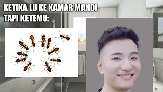 Ketika Lu ke Kamar Mandi Tapi Ketemu...(Mr Incredible Meme Super Idol)