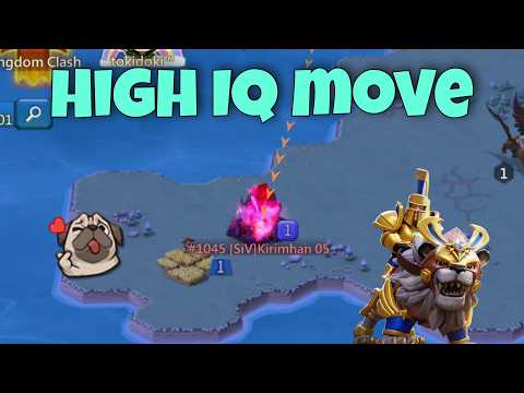 Lords Mobile - Best 200 IQ move on KVK. Smashing online targets with strongest account
