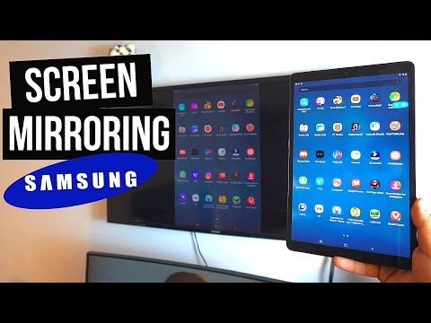 How to Screen Mirror Samsung Tablet to Samsung TV (Wirelessly, 100% Free) 2021