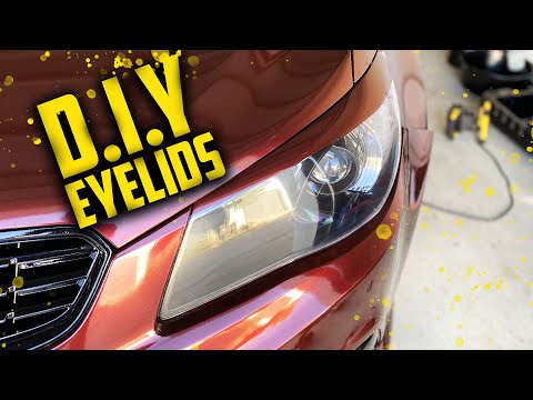 DIY Car Eyelids - Install In Under 10 Minutes