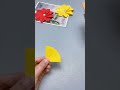Use a few circles of confetti to make pretty little umbrellas!  #shorts  #origami #easypaperfolding