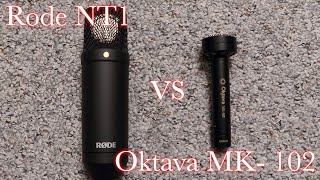 Video thumbnail for Rode NT1 vs Oktava MK-102 (Large Diaphragm Cardioid Shootout) by Ajushi Photography