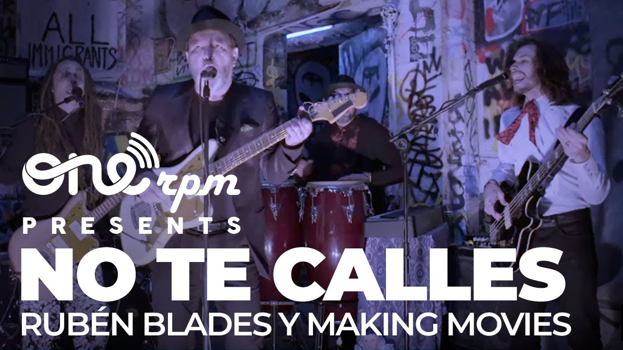 Rubén Blades y Making Movies - No te calles [OFFICIAL VIDEO]
