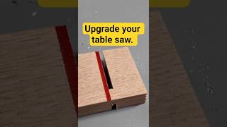 The Ultimate Table Saw Upgrade. And Its Simple. #woodworking #tablesaw