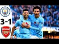 Manchester City vs Arsenal 3-1 | Extended Highlights & All Goals | Premier League 2017/2018 HD
