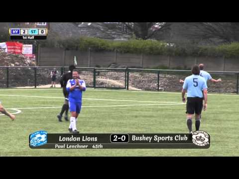 Middx 2016 Veterans Cup - London Lions v Bushey Sports Club - selected highlights