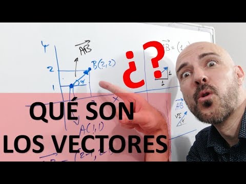 QUÉ SON LOS VECTORES. CONCEPTO DE VECTOR. Explicación muy fácil