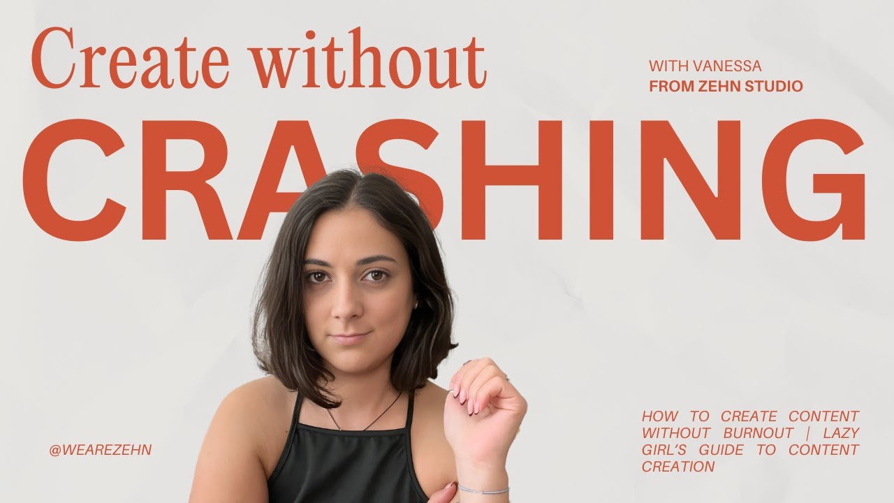 How to Create Content Without Burnout | Lazy Girl’s Guide to Content Creation