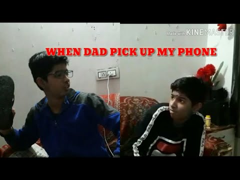 Anshuman Pacharwal When Dad pick up Phone 
