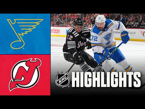 St. Louis Blues vs. New Jersey Devils | NHL Highlights | November 26, 2025