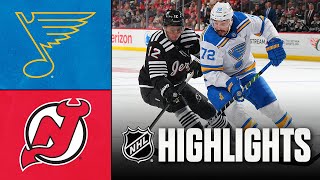 11월27일 세인트루인스 뉴저지 NHL 하이라이트