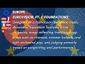 Europe Eurovision Pt 1 Foundations 1956 1969