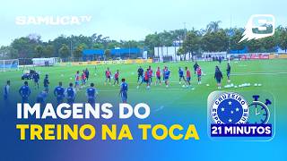 21 MINUTOS DO TREINO DO CRUZEIRO! DIRETO DA TOCA II COM ARTUR JORGE