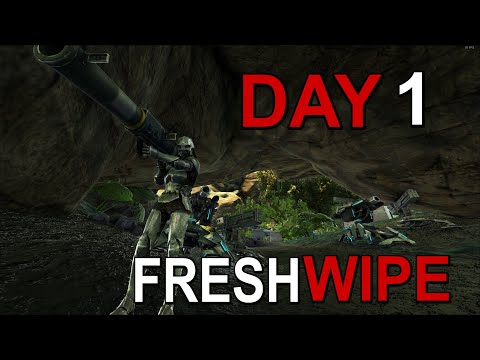 Claiming The Most OVERPOWERED Base Location On Center DAY 1 | Ark Survival Evolved |