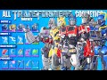 Fortnite Transformers Pack and All Skins, Emotes, and Items Collection