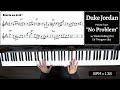 A Lick A Week! 71st Week: Duke Jordan's Lick on "No Problem"