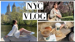 NYC Vlog! Meetings, Photoshoot in Central Park, mini Try-On Haul!