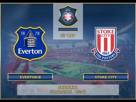 AFL. England. Championship. 27 Tour. Everton-B - Stoke City
