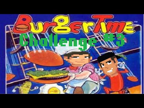 NES: BurgerTime - Retro Revenge Challenge #3 (VR: Ms. Sinister)