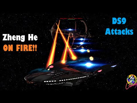 Can The Zheng He DEFEAT Quantum DS9? - Star Trek Ship Battles - Bridge Commander