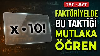 Bu İki Soru Tipini Görmeden Sınava Girme! (Eşitsizlik ve Faktöriyel Mantığı) | T