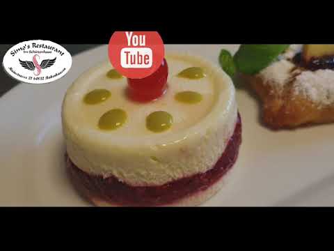 Bayerische Creme / Apfelradln (Apfelscheiben im Teigmantel)