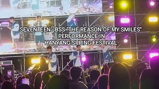 Download lagu SEVENTEEN - BSS 'THE REASON OF MY SMILES' PERFORMANCE IN HANYANG SPRING FESTIVAL #bss #seventeen mp3