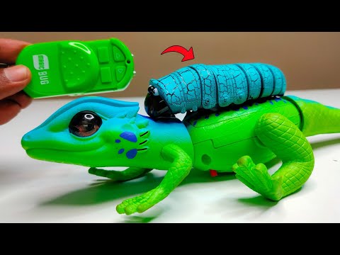 RC Realistic Caterpillar Prank Gadget Unboxing & Testing – Chatpat toy tv