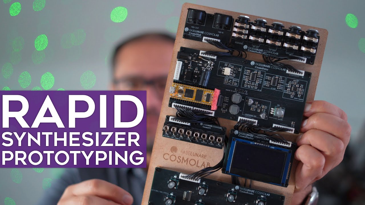 Cosmolab: Rapid audio hardware prototyping #faselunare