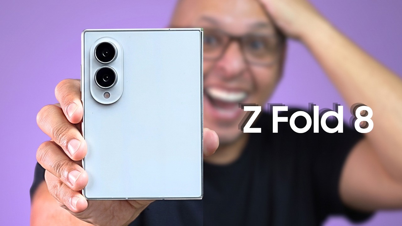 Peguei o GALAXY Z FOLD 8. Uma EXPERIÊNCIA bem diferente! Samsung Galaxy Z Fold 8
