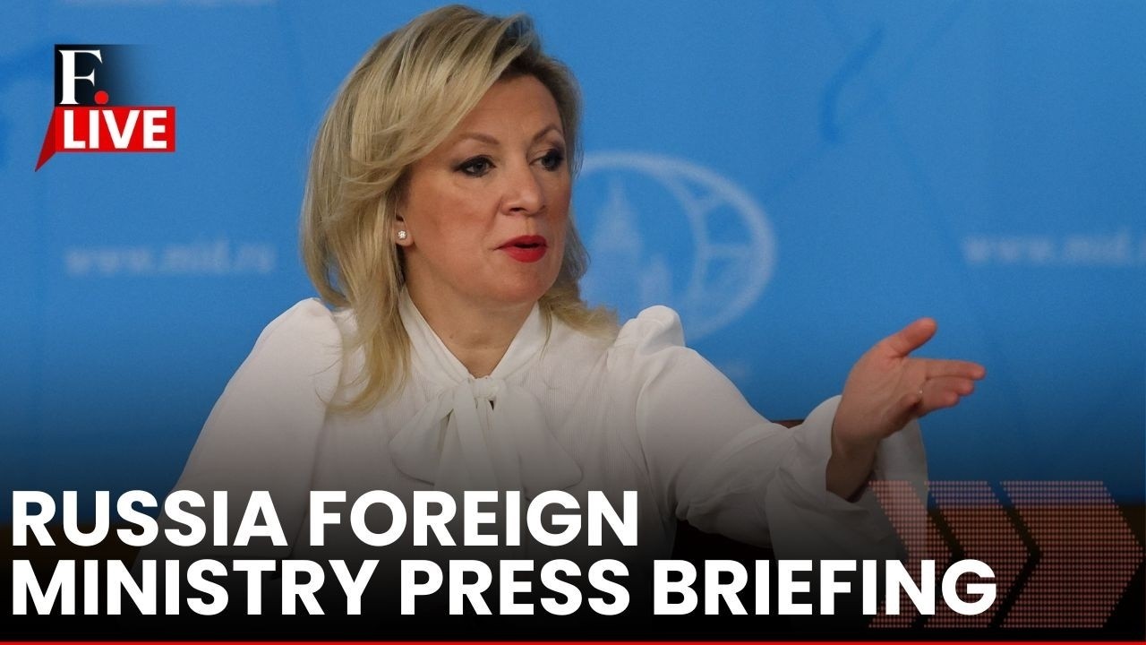 Russia MoFA LIVE: Russian Foreign Ministry Spokeswoman Maria Zakharova Holds Press Briefing | N18G