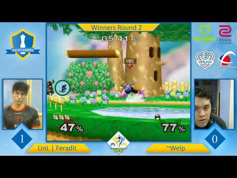 Salty Arena Cup Melee #1 [NTSC] - Winners Quarter - Feradit (Fox) vs ~Welp (Falcon)