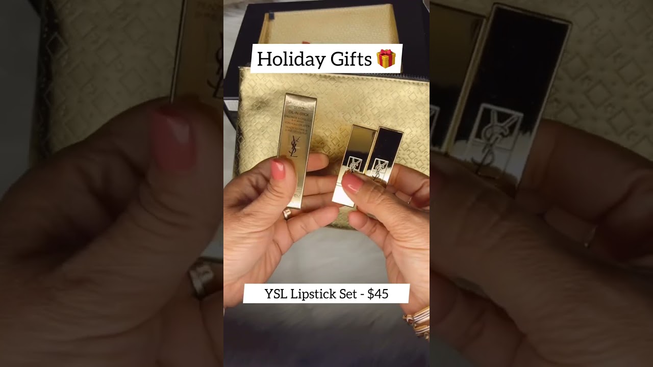 Holiday Gifts- YSL gift set #shorts #holidays #giftideas #giftsforher #christmasgifts