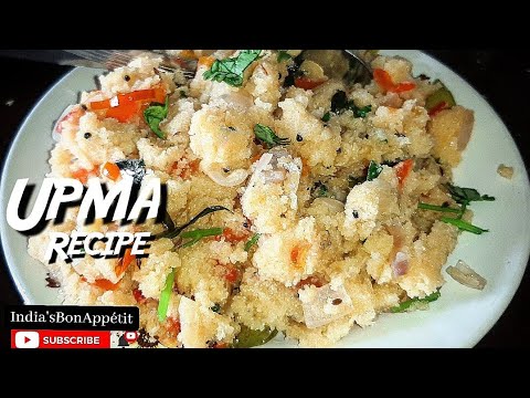 Simple Upma Recipe |Cream Of Wheat Upma|How To Make Semolina Upma Recipe|Sooji Upma Recipe in Detail