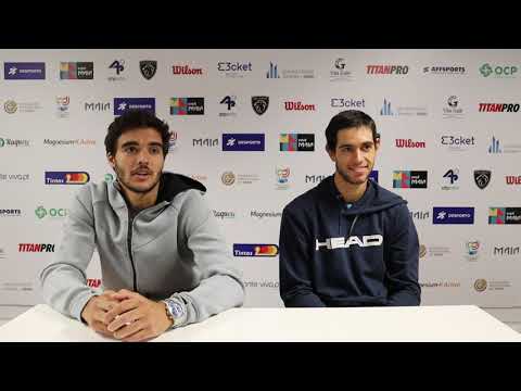 Maia Open 2021 - Conferência de Imprensa de Nuno Borges & Francisco Cabral (campeões de pares)