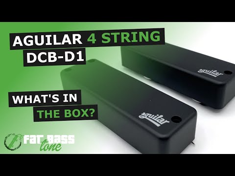 Aguilar DCB-D1 4 String Dual Coil Bass Pickup Set: What’s In The Box (A Close-Up Look)