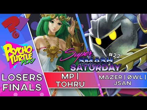 Super Smash Saturday #22 - MP | Tohru vs Mazer/ØWL | Jsan / Losers Finals