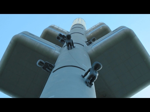Žižkov TV Tower and David Černý Babies  - Prague