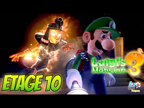 Luigi's Mansion 3 Etage 10 La Suite Pharaonique Nintendo Switch Gameplay Français
