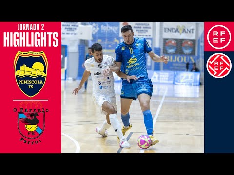 Resumen #PrimeraDivisiónFS | Servigroup Peñíscola 3-4 O Parrulo Ferrol | Jornada 2
